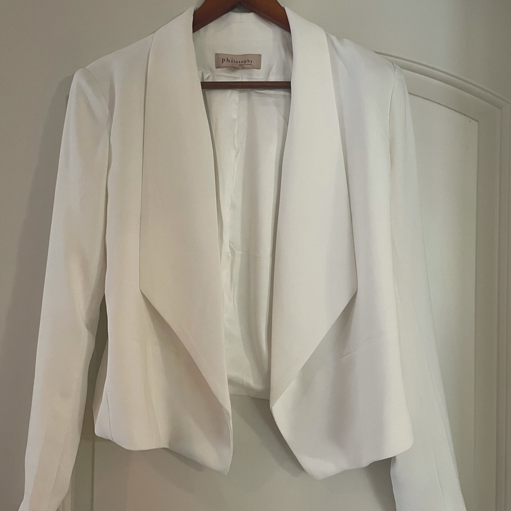 Philosophy Crop Blazer